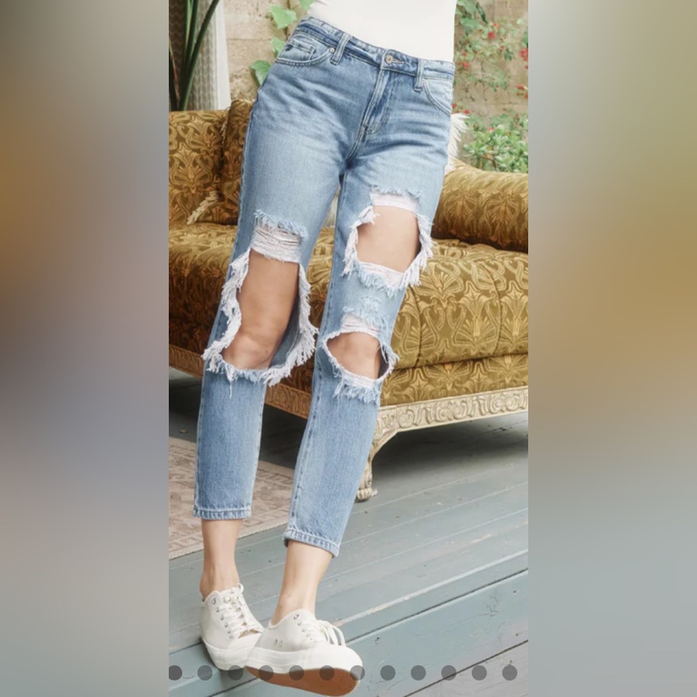 KanCan- Bonnie High Rise Boyfriend Jeans- 15/31